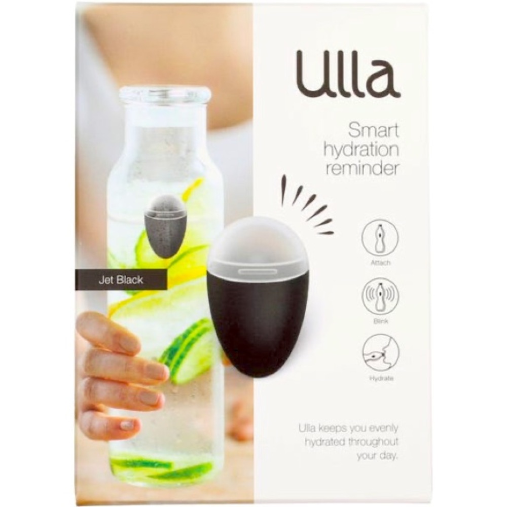 NIB Ulla - The Smart Hydration Reminder, Jet Black